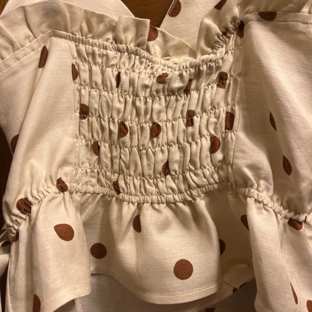 NWT Adorable Moon River Wrap Cropped Asymmetrical Cami Top. Sz. Sm. - Picture 7 of 12